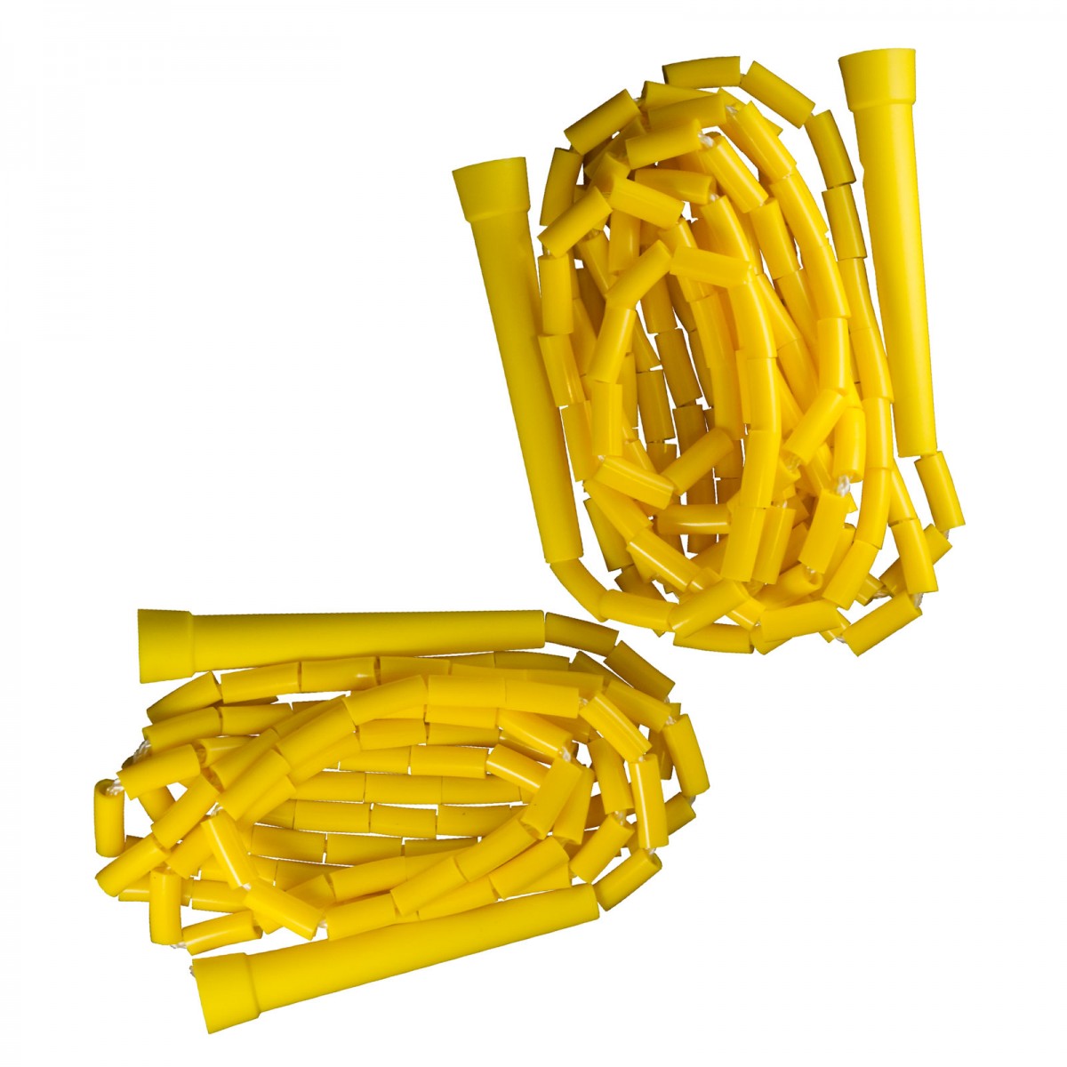 Speciale rope beaded geel - korte handvatten